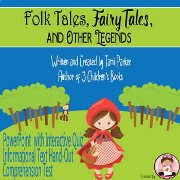 Folk Tales Genre PowerPoint and Posters BUNDLE by Obsessed with Learning