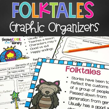 Preview of Folktales Graphic Organizers