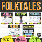 Folktales Bundle Fables, Fairy Tales, Tall Tales, & Greek Myths