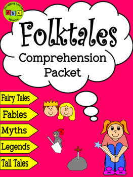 Preview of Folktales Comprehension Packet