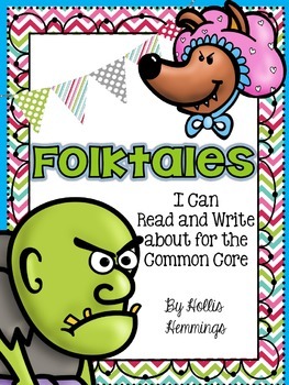 Preview of Folktales I Can Read and Write For the Common Core