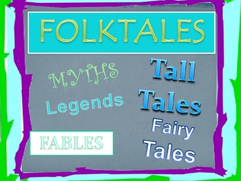 Preview of Folktales & Myths Powerpoint