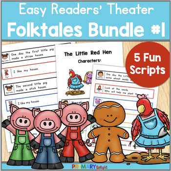Preview of First Grade Readers Theater with Folktales Kindergarten Readers' Theater Script