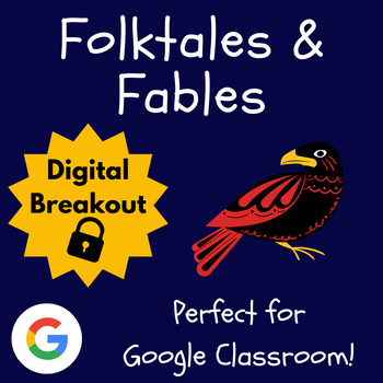 Preview of Folktales and Fables Escape Room | Library Digital Breakout