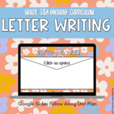 Follow Along Letter Writing Unit Plan | Ontario Curriculum