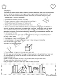 Following Directions Independent Worksheet