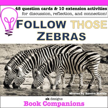 Preview of Follow Those Zebras Questions and Activities Google Slides™ Compatible
