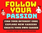 Follow Your Passion: Career Exploration Lesson Comic Strip