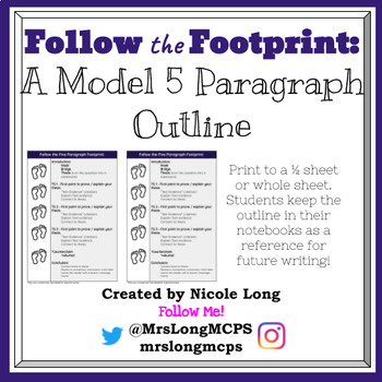 footprints essay