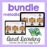 Follow the Trail Google Slide Games for Melodic Decoding: BUNDLE