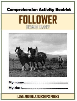 Preview of Follower - Seamus Heaney - Comprehension Activities Booklet!