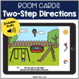 Following 2 Step Directions BOOM Cards with Audio | Home T
