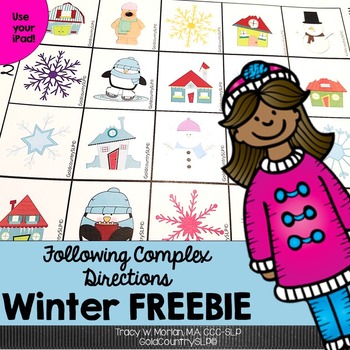 Preview of Following Complex Directions - Winter FREEBIE