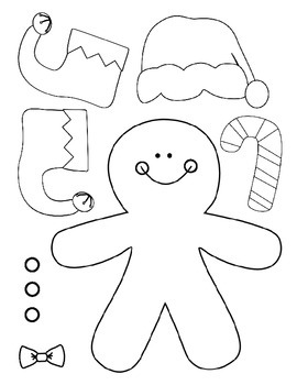 Following Directions: Build a Gingerbread Boy or Girl by MyAceStraw
