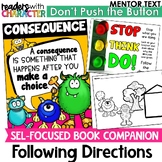 Following Directions - Social Emotional Learning SEL