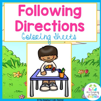 Preview of Following Directions Drawing Activities
