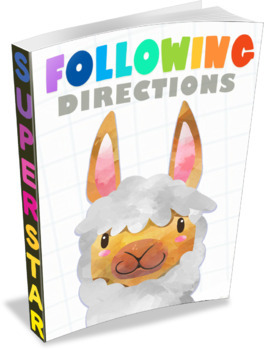 Preview of Following Directions: Listening Skills Worksheet BUNDLE
