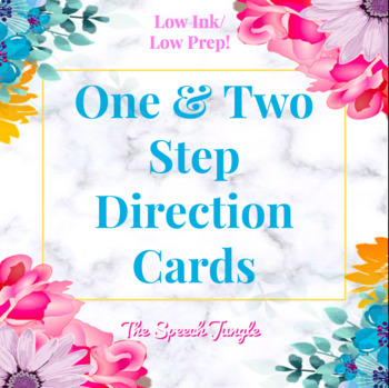 Simon Says 2-Step Direction Cards