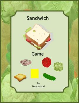 Preview of Following Directions Sequencing Making a Sandwich Special Education Game