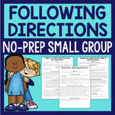 Following Directions Small Group Activities For Positive B