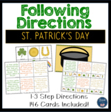 Following Directions  St. Patrick's Day