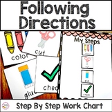 Visual Direction Cards and Work Chart