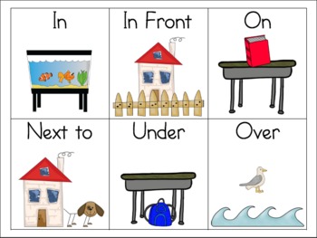 Following Directions and Spatial Concepts Printable Worksheets | TpT