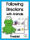 Following Directions with Animals