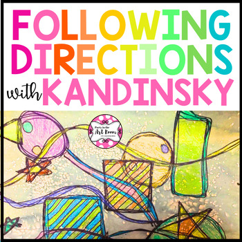 Preview of Speaking and Listening Artwith Wassily Kandinsky