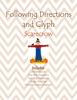 Following Oral Directions- Scarecrow Glyph by Better at the Beach