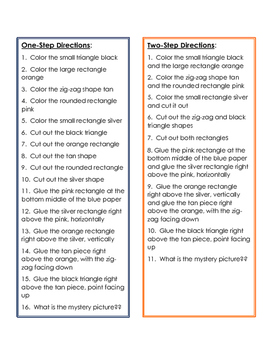 Following Oral Written Directions Pencil By Better At The Beach