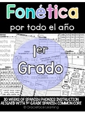 Fonética español - Spanish Phonics for the Whole Year - 1st grade