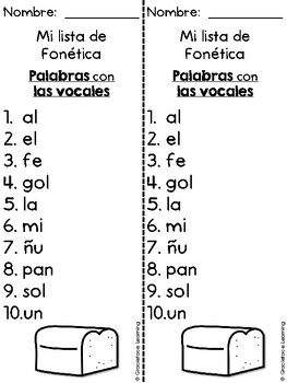 Fonética español - Spanish Phonics for the Whole Year - 1st grade