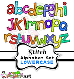 Font Alphabet Clipart