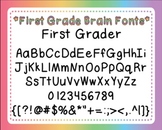 Font: First Grader (personal and commercial use)