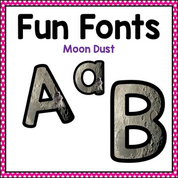 Preview of Font - Moon Dust
