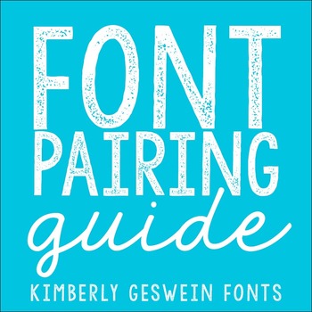 Preview of Font Tips: KG Fonts Font Pairing Guide