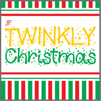 Preview of Font: Twinkly Christmas (True Type Font)