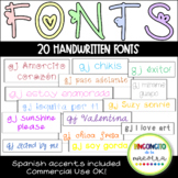Fonts, fonts, and more fonts!! Personal and Commercial Use OK
