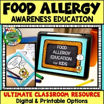 Preview of Food Allergies Awareness Education, Activities, Signs for BACK TO SCHOOL