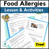 Food Allergies Activity Culinary Arts and FCS -  Foods - F