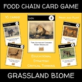 Food Chain Card Game (Grassland Biome - Serengeti Plains)