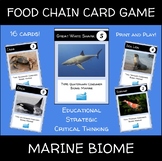Food Chain Card Game (Marine Biome - Pacific Ocean)