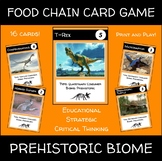Food Chain Card Game (Prehistoric Biome)