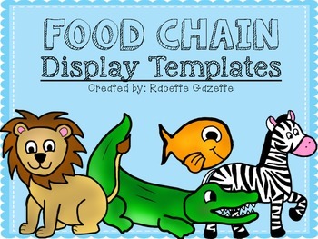 Preview of Food Chain Display Template