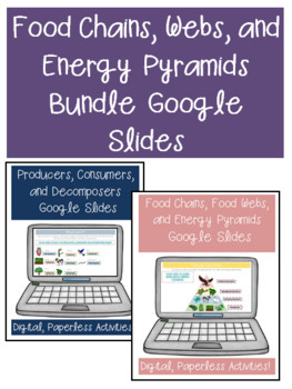 Preview of Food Chain, Food Webs, and Energy Pyramids Bundle