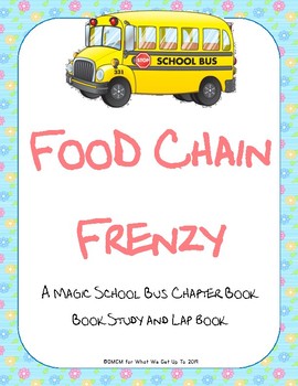 Preview of Food Chain Frenzy Book Study and Lapbook