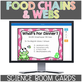 Food Chains Boom Cards | Food Chains Task Boom Cards