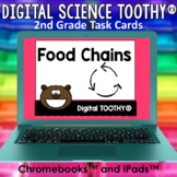 Food Chains Digital Science Toothy ® Task Cards | Distance