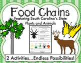 Food Chains: Featuring South Carolina's State Plants and Animals